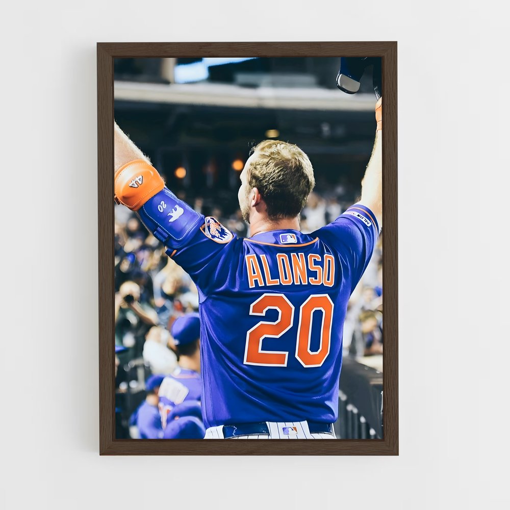 Poster Pete de alonso – affiche Baseball (vue 5)